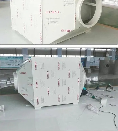廢氣活性炭吸附處理發(fā)生在兩個不同的相位界面上。吸附過程是在界面上擴(kuò)散的過程.這是固體表面的表面吸附作用，是由于固體表面的殘余吸引力引起的。